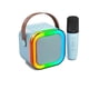 thumbnail image 3 of Parlante Karaoke Portátil Bluetooth con Micrófono K12 - Azul, 3 of 3