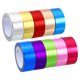 thumbnail image 1 of Uxcell Cinta Washi Metálica 15mm x 5m, 10 Paquetes de Cintas de Arte Washi Autoadhesivas 10 Colores, 1 of 5