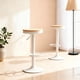 thumbnail image 1 of Pack 2 Sillas Piso Bar Taburete Regulable Madera Venhoouse Blanco Galvanizado, 1 of 8