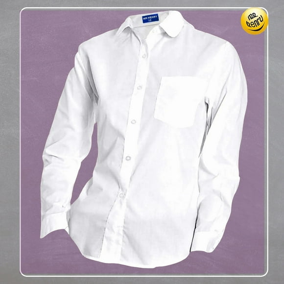 Blusa | Escolar Mujer | (Blanca)