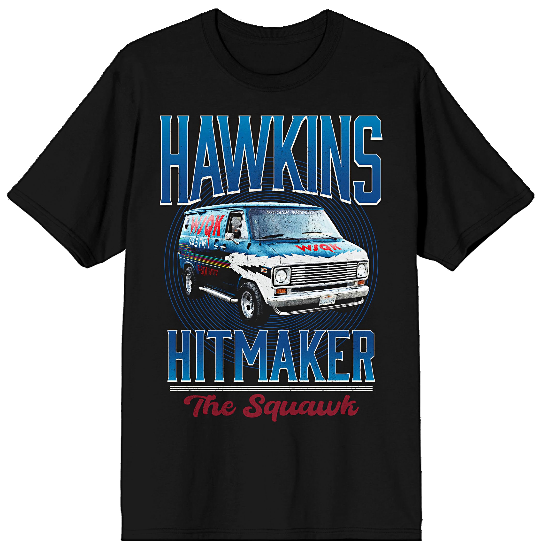 Camiseta Bioworld Stranger Things 5 Hawkins Hitmaker Van