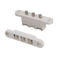 Bothyi - Contactos De Taqué Para Control De Acceso, Puertas Convenientes, Conectores Eléctricos, Blanco, 3 Terminales