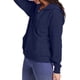 thumbnail image 4 of Sudadera con capucha Hanes EcoSmart Full-Zip para Mujer Azul, 4 of 6
