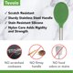 thumbnail image 3 of Cuchara para mezclar Tovolo Silicone con mango de acero inoxidable, 3 of 6