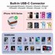thumbnail image 2 of Power Bank CooLuzer Mini 5500mAh Doble USB-C Morado, 2 of 9