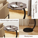 thumbnail image 5 of Mesa Flor Redonda Living Lateral Mesa Auxiliar Centro Moderna, 5 of 8