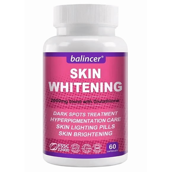 Glutation Skin Whitening Aclarador De La Piel Quita Manchas