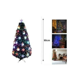 Genérico - Arbol De Navidad Mesa Navideño Luces 90 Cm