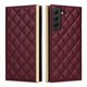 thumbnail image 1 of Funda Tipo Cartera Acolchada con Correa para Samsung Galaxy S22 Plus 5GRojo, 1 of 6