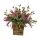 thumbnail image 5 of Corona De Cesta Colgante, Corona De Flores Artificiales Para Celebración, Fiesta De Boda, 5 of 5