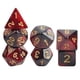 thumbnail image 5 of 7x Polyhedral Dice Party Game Juego De Dados Para DND Table Game Star Red, 5 of 5