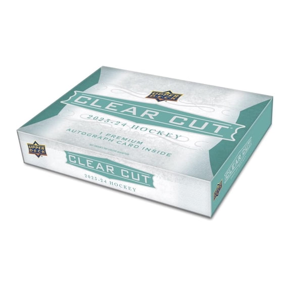 Caja de Hobby de Hockey Upper Deck 2023-24 Clear Cut