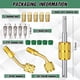 thumbnail image 2 of Kit de adaptadores de refrigerante Mudder R32 R410A 1/4" a 1/4" 5/16", 2 of 7