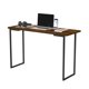 thumbnail image 1 of Mesa De Arrimo Simple Con Patas De Metal Canela, 1 of 6