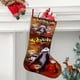thumbnail image 2 of NEON GENESIS EVANGELION Tema: Calcetines de Navidad, fino lino blanco para colgar en escaleras y chimenea, decoración navideña para el hogar, regalo de Navidad. 54cm × 38cm, 2 of 5