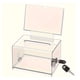 thumbnail image 1 of Buzón De Sugerencias Transparente Con Cerradura Para Recolectar Dinero En Reuniones Benéficas, 1 of 5