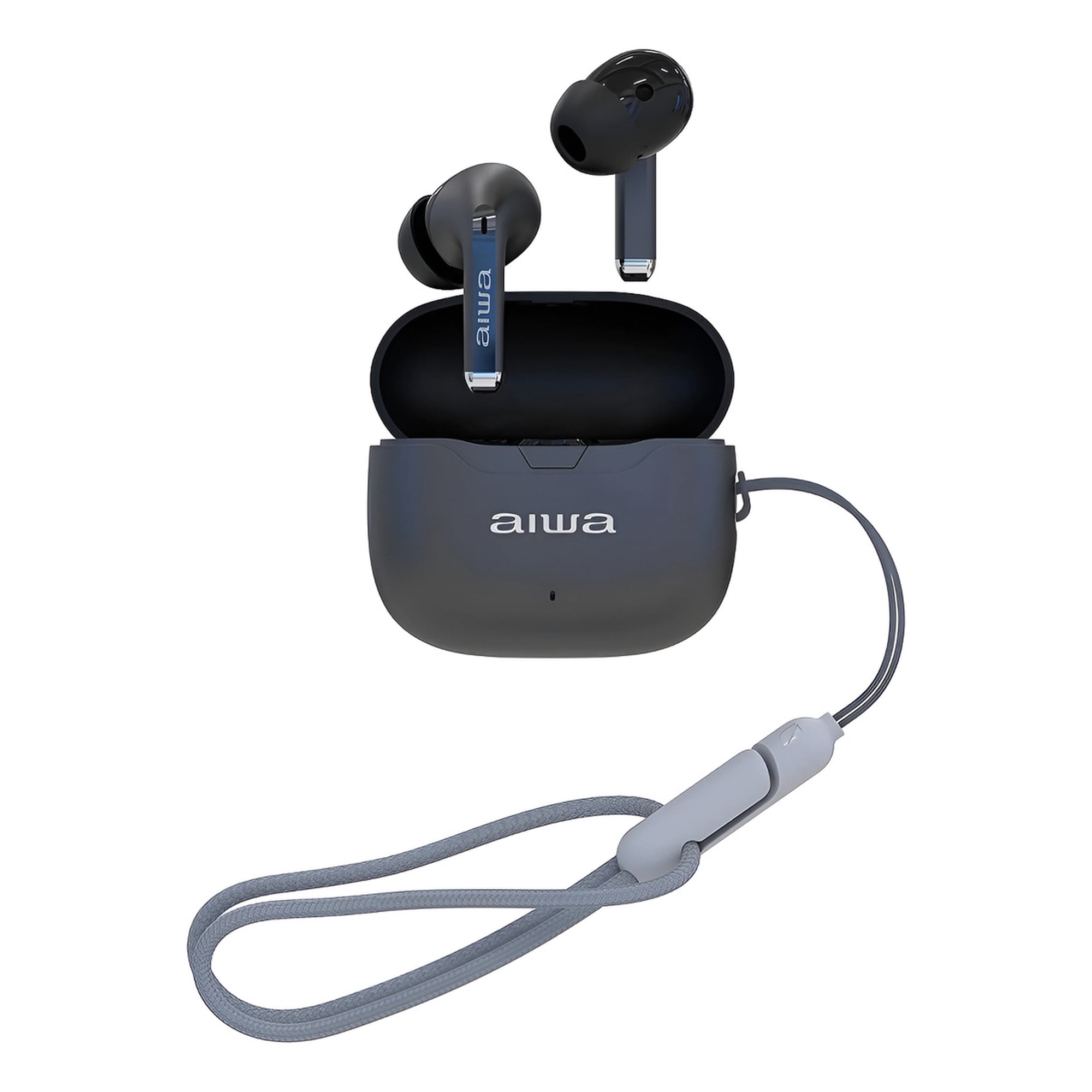 Audífonos Bluetooth Tactil Cancel Ruido Aiwa Aw-twsg5oancb