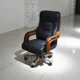 thumbnail image 3 of Silla de Escritorio Ejecutiva Ergonómica en Ecocuero con Brazos de Madera – Sillón Gerencial Profesional, 3 of 3
