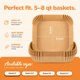 thumbnail image 4 of Forros desechables para freidora de aire GUSTO 20 cm 125 unidades, 4 of 8