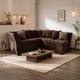 thumbnail image 1 of SOFA SECCIONAL DIVEAN 5 CUERPOS  CAFE, 1 of 11