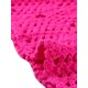 thumbnail image 5 of INSPIRE CHIC Conjunto de Cobertura de Ganchillo Bohemio para Mujer, Top sin Mangas con Aberturas y Mini Falda a Juego para Vacaciones en la Playa M Rosa Fucsia, 5 of 6