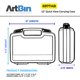 thumbnail image 4 of Caja de almacenamiento ArtBin 30 cm Vista rápida translúcida, 4 of 8