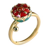 Ioensy - Anillos Regalos Creativos Joyas Vintage Para Mujer Aniversario Cumpleaños Estilo D