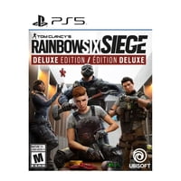 Playstation - Tom Clancy'S Rainbow Six Siege Rainbow Six Deluxe Edition Ps5 Físico Azul