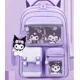 thumbnail image 1 of Sanrio Kuromi Luxury Girls Student Backpack Large Capacity Shoulder Bag Lightweight Fashion Cute Ultra Light Children's Backpack, 1 of 3