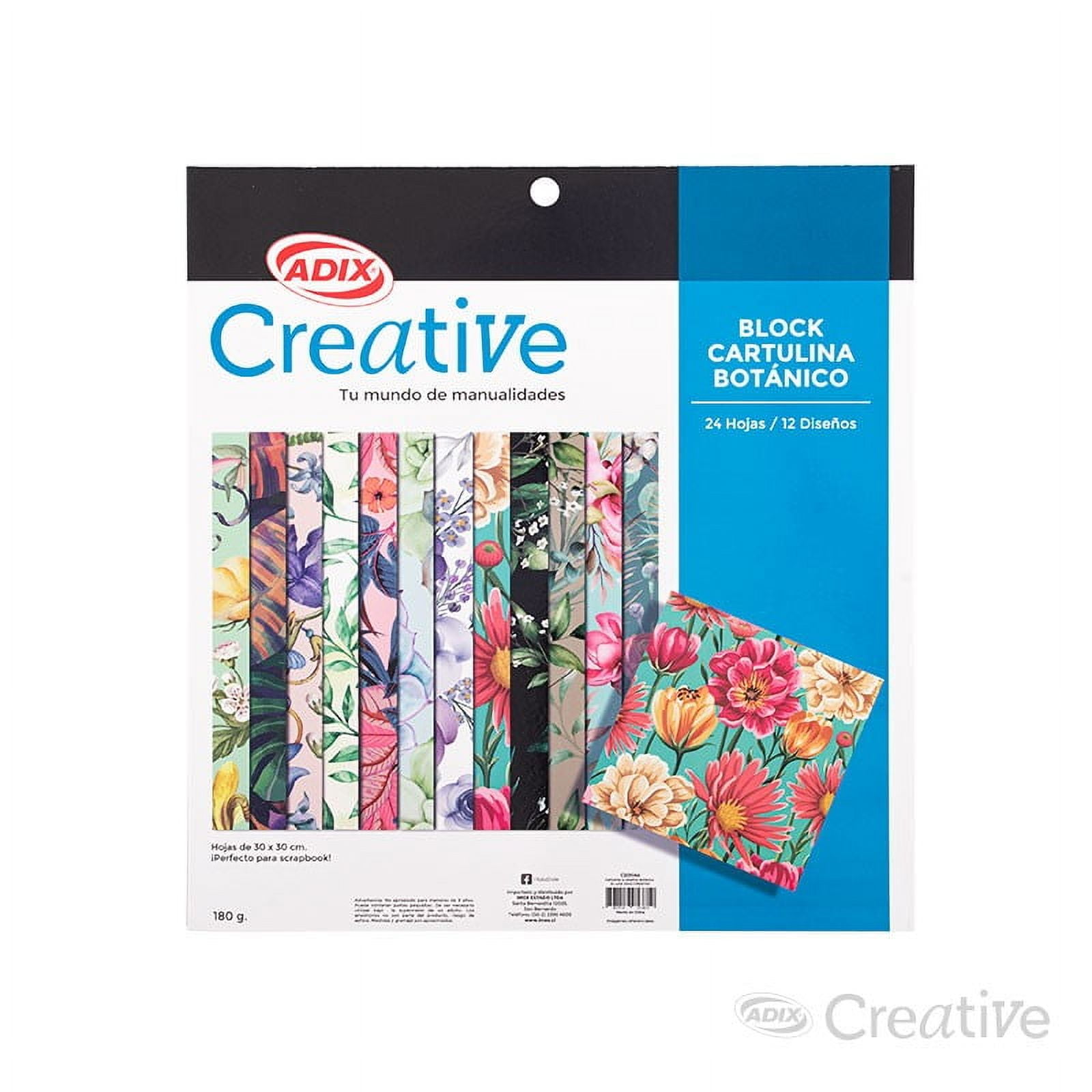 Creative - Block De Papel Botanico