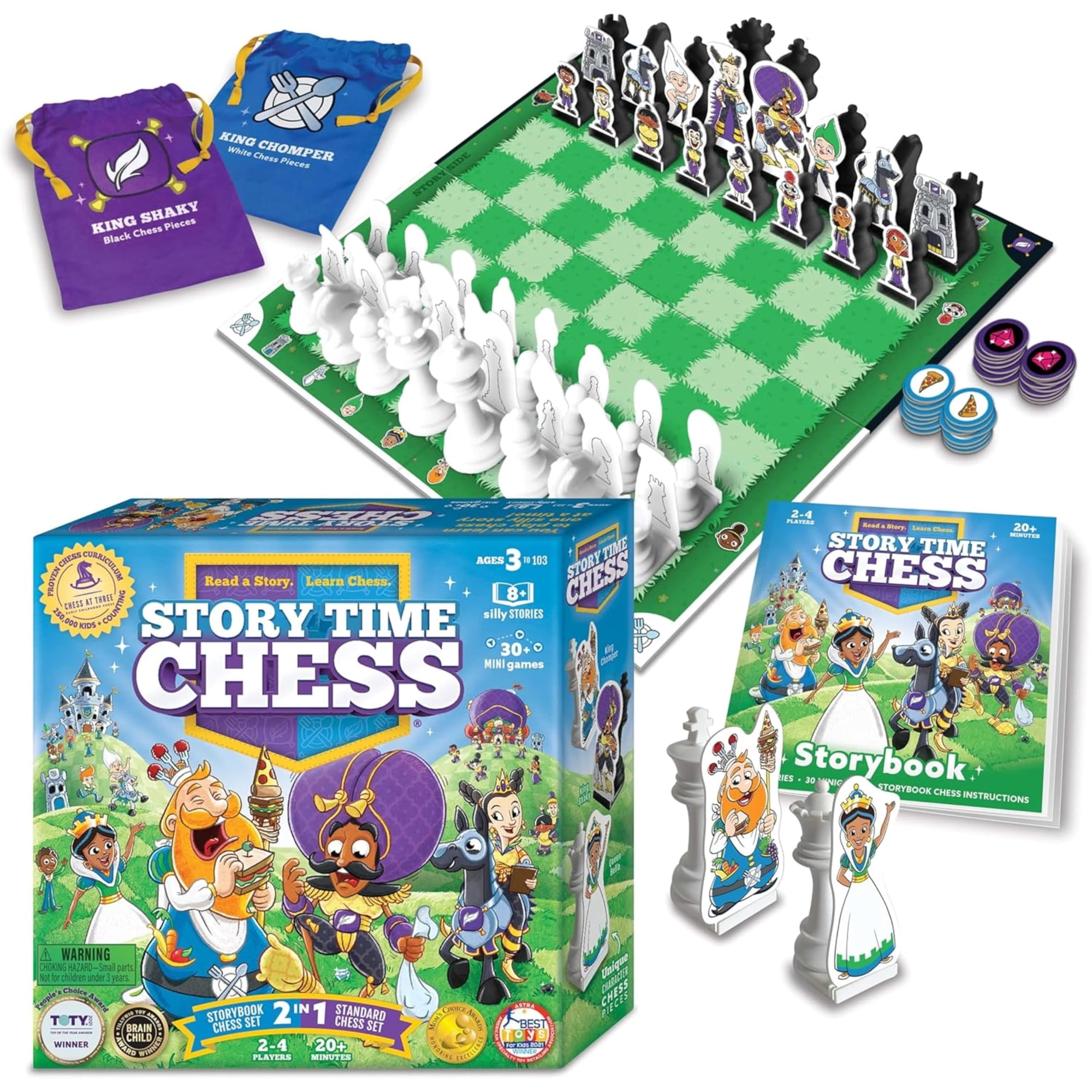 Set De Ajedrez Story Time Chess Para Niños