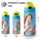 thumbnail image 2 of Rainbow Brite Botella de Agua con Tapa Pop Top de Un Toque, Acero Inoxidable, a Prueba de Fugas, para Deportes, Botella Infantil azul 12 oz, 2 of 6