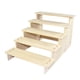 thumbnail image 4 of Soporte Elevador De Exhibición De Madera, Accesorios De Escaparate Decorativo Para Esculturas, Figuras, Hogar, 5 Capas, 30cm, 4 of 5