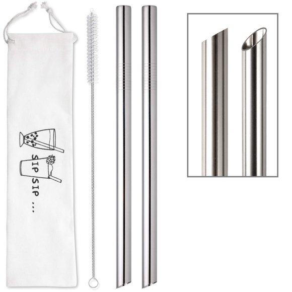 Pajilla de Acero HIWARE 25 cm Ancha - Pack de 2 + Cepillo