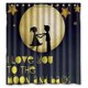 thumbnail image 1 of Cortina de ducha con diseño "Te amo hasta la luna", juego de cortinas de baño con ganchos, tamaño 66 x 72 pulgadas, 1 of 3