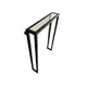 thumbnail image 1 of Mesa de arrimo industrial moderna con vidrio, ideal para departamento, 1 of 2