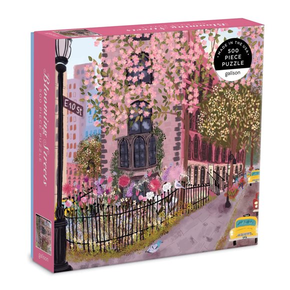 Rompecabezas Galison Blooming Streets 500 piezas NYC