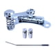 thumbnail image 3 of Barra De Parada De Puente De Guitarra Eléctrica, Pieza Trasera De Vibrato Fuerte Para Guitarra Eléctrica Argent, 3 of 5