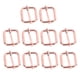 thumbnail image 5 of 10pcs Clips De Repuesto De Liberación Rápida Ajustables Con Hebilla 20x20 Mm Oro Rosa, 5 of 5