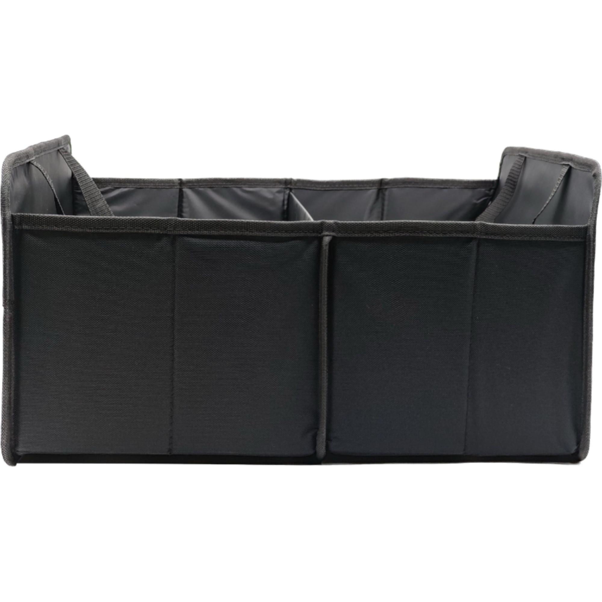 Autodrive - Organizador De Auto Colapsable Negro