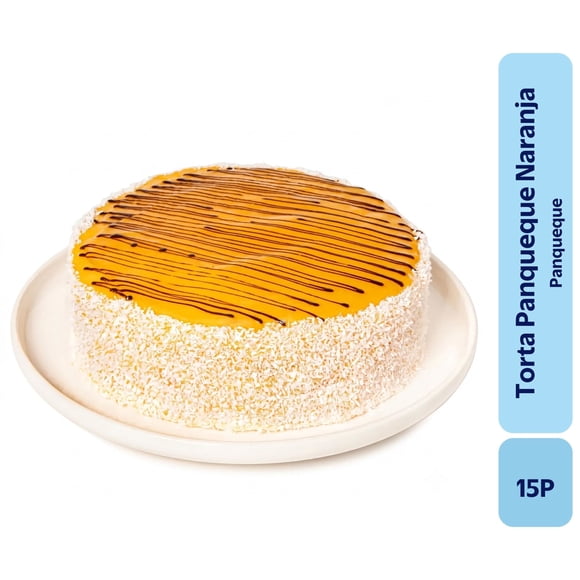 Torta Panqueque Naranja 15P, 1 Un