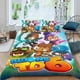 thumbnail image 2 of Bloons TD (Defensa de Torre) Conjunto de sábanas temático, trío de piezas, cómodo y amigable con la piel, diseño único, regalo de decoración para el hogar para familiares, amigos y fans,135cm *200cm, 2 of 6