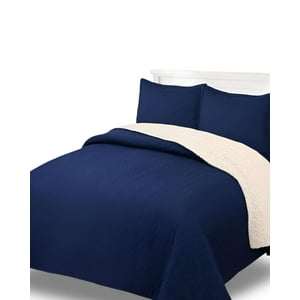 Genérico - Cubrecama Quilt Sherpa 2 Plazas 230X250 14