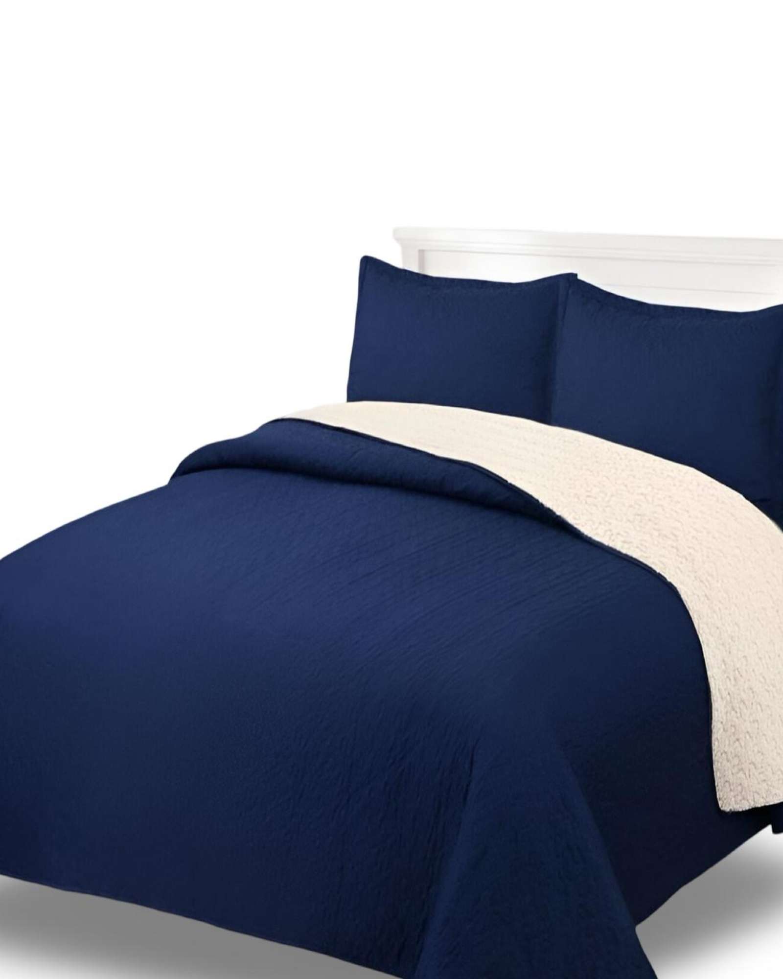 Genérico - Cubrecama Quilt Sherpa 2 Plazas 230X250 14