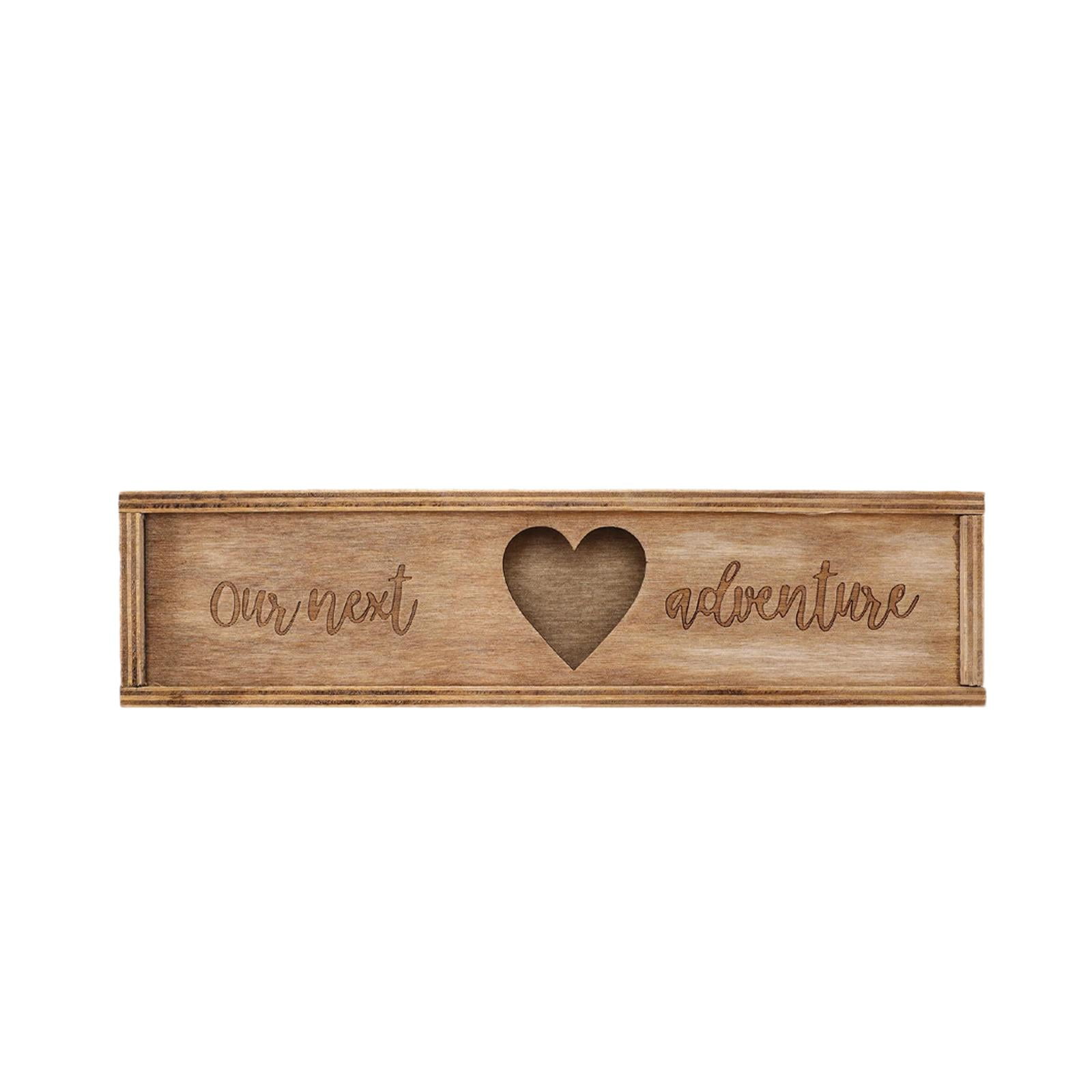 Bothyi - Caja De Madera Para Recuerdos De La Prueba De Reinado, Decorativa Y Creativa Para Esposo, Familia Y Papá.
