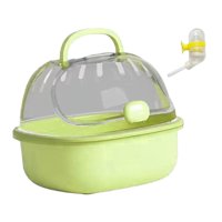 Ioensy - Estuche De Transporte Para Hámster, Jaula, Accesorio Para Hámster, Erizo, Hurones, Color Verde