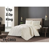 Aladdins Shop - Cobertor De Verano King Plumon Ligero Polialgodón Color Blanco