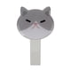 thumbnail image 1 of Perchero Diseño Gato Gris/Blanco 13x8x3cm, 1 of 2