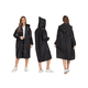 thumbnail image 3 of Poncho impermeable portátil con capucha, reutilizable, color negro, 3 of 3