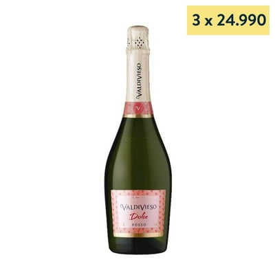 Espumante Dolce Rosso 9.5° Botella 750 Cc Valdivieso
